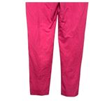 1. State Pants Front Hem Side Slit Zip Closure Elastic Waistband Pink W 6 NWOT Photo 7