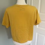 Champion  Women’s Crop Top Athletic Shirt Size Large Canary Yellow Photo 2