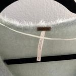Free People V-Neck Knit Pullover Sweater Light Blue Size Small Photo 4