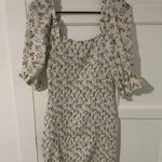 Pink Blush smocked dress White Size M Photo 0