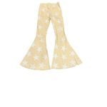 Altar'd State  Star Struck Flare Jeans in Oatmeal and White Size Medium Photo 4