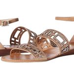 Yellow Box NEW  Women's P-Violet Rhinestone Sandal in Color Natural Size 9 Photo 1