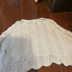 SheIn White Off-The-Shoulder knit sweater Photo 1