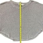 Staring At Stars Open Knit Dolman Sleeve Gray Crop Top Womens Size XS Photo 5