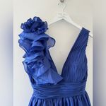 Mac Duggal Royal Blue Ruffle Detailed Evening Gown 4 Photo 5