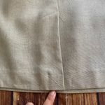 Amanda Smith Women's Vintage Pleated Straight Skirt Beige Size 16 Photo 6