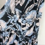 Free People Heat Wave Palm Print Maxi Dress Sz Medium Tiered Boho Photo 9
