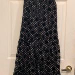 Hutch by Anthropologie Black Sheer Wide Leg Poke A Dot Sz 8 Jumpsuit. 2517 Photo 0