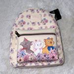 Lounge Fly  x Disney mini backpack Aristocrats Color Cream & Floral NWT Photo 0