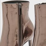 Topshop NEW Honey Anke Boot Snake Print Photo 3