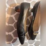 Salvatore Ferragamo  Black Leather Vintage  Women's Shoes made in Italy classic Photo 6