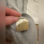 Women’s Gray crewneck knit top with accent sleeves size small Photo 9