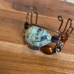 Artisan Cuff Bracelet Copper Wire Semi Photo 3