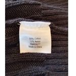 st. john's bay NTW WOMENS Black CABLE KNIT SWEATER SIZE XXL Photo 6