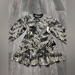 Anthropologie BY  3/4 SLEEVE RUFFLED KNITTED DRESS Photo 1