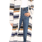 Tularosa Western Duster in Blue Stripe Large Photo 0