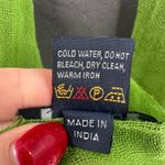 John Ashfield Green 100% Virgin Wool Scarf Lightweight Fringed Kelly Green Gaizy Photo 3