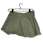 No Boundaries  Size Small S khaki green mini skirt with belt Photo 2