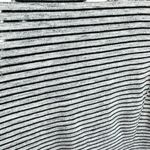 Duluth Trading Co. Gray Black Striped Long Sleeve Above Knee Ponte Pro Dress S Photo 2