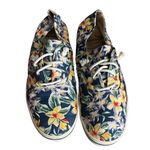 Mad love  Kendra Lace-up Canvas Sneakers Tropical Print Photo 0