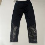 Zella NWT Small Z By High Waist Midi Leggings W Foil Detail Photo 9