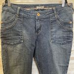 Levi's Womens 39x32 Jeans 504 Slouch Skinny Indigo Blue Stretch Denim Photo 1