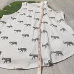 Fifth Sun NWOT White Elephant Print Tank Top Graphic Tee New Photo 3