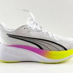 Puma Darter Pro Running Shoes Sneakers White Purple Yellow 6.5 Photo 0