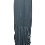Sundry Ruched Tank Slub Dress in Gray Size XS Photo 0