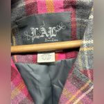 Live a Little Women’s Large plaid blazer Photo 1