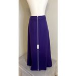 100% Wool Maxi Purple Skirt Vintage grunge boho XS Photo 5