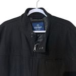 Old Navy Pea Coat XXL Black Short Quilted Lining Wool Blend Pockets Full Zip Photo 2