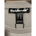 Charlotte Russe T Shirt Women's XL Gray Moonlight Tour Graphic T-Shirt Casual Photo 5