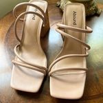 Abound  Austyn Tubular Strappy Block Heeled Sandal Tan Mocha Size 10 NEW Photo 1