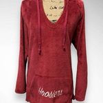 EMERSON STREET CLOTHING CO. Women's Hoosiers Red Plush Hoodie Medium | EUC Photo 0
