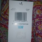 J.H. Collectibles 16W Maxi Skirt Lined Pink Orange Paisley Plus New! Photo 6