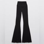 Aerie OFFLINE By Real Me Crossover Super Flare Legging Hi Rise Black Size Medium Photo 3