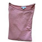 J Jill Purejill Long Sleeve Crewneck Pullover Top Size Small Orange Pima Cotton Photo 2