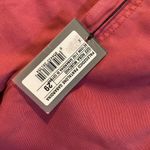 Toy G women’s size 29 rose pink pleated studded waist stretchy chino pants 32x28 Photo 2