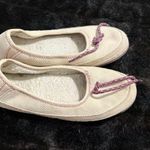 L.L.Bean  Hearthside Slippers Ballet Beige Suede Fleece-Lined Comfort shoes Size 8 Photo 0