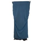 Free People INTIMATELY Top It Off Mesh Half Split Skirt Sky Blue NWOT XS Photo 4