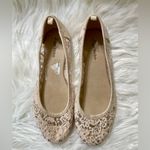 Zigi Soho  Ballet Flats Cream With Rhinestones Size 7 Photo 6