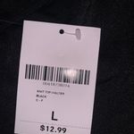 Forever 21 Black Cowl Neck Top Photo 2