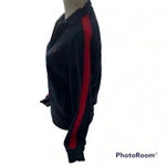 Ralph Lauren  Polo  Womens Navy Red Track Jogger Mock Neck Long Sleeve Jac… Photo 4