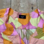VICI Collection Mini Kimono Dress W Tie Waist & Buttons Women’s S Multi Colors Photo 3