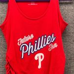 Soft As A Grape Phillies Womens Matternity Tank Size M Philadelphia MLB Baseball Funny Sports Photo 1