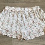 Stripe & stare soft pajama shorts White Photo 3
