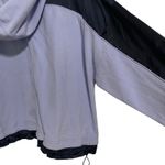 Athleta Zion Periwinkle Pullover Fleece Jacket 1/4 Zip Pocket Lavender Black Med Photo 8