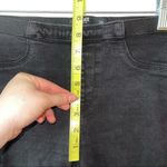 Just Black Denim Mid-rise Pull-on Black Skinny Jeans Photo 4