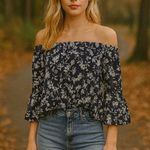 Likely  Floral Off Shoulder Blouse Medium Photo 0
